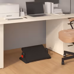 Le repose-pieds, qui se distingue par son design ergonomique, est idéal pour vous permettre de détendre vos jambes au bureau ...