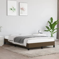 VIDAXL Marron foncé 120x200 cm