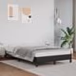 346892  vidaXL Cadre de lit Noir 120x200 cm Similicuir