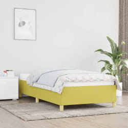 VIDAXL Cadre de lit sans matelas 90x200 cm - Vert