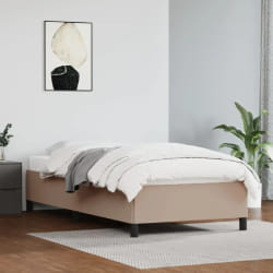 vidaXL Cadre de lit - Cappuccino 90x200 cm