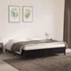 vidaXL Cadre de lit sans matelas noir 180x200 cm velours - 80 x 200 cm