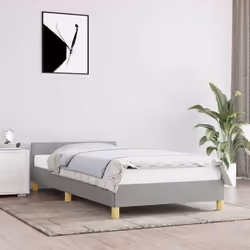 Obtenez une meilleure nuit de sommeil reposante grâce à ce cadre de lit avec tête de lit ! Il est un supplément accueillant à ...