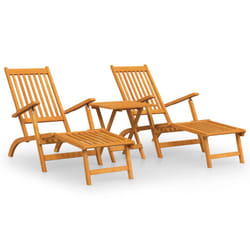 VidaXL 3120440 chaise d'extérieur Terrace Bois d'acacia