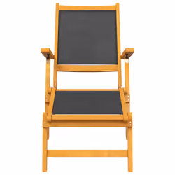 VidaXL 3120443 chaise d'extérieur Terrace Bois d'acacia, Tissu - Vue supplémentaire 4