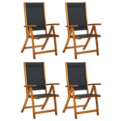 VidaXL 3120454 chaise d'extérieur Terrace Bois d'acacia, Tissu