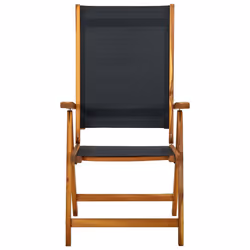 VidaXL 3120454 chaise d'extérieur Terrace Bois d'acacia, Tissu