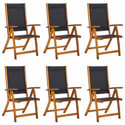 VidaXL 3120455, Terrace, Bois d'acacia, Tissu, 575 mm, 720 mm, 1090 mm, 43 cm