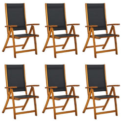 VidaXL 3120455 chaise d'extérieur Terrace Bois d'acacia, Tissu