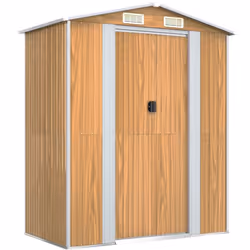 Cet abri de jardin indispensable est une excellente solution de stockage extérieur pour des articles tels que vos outils d'ex ...
