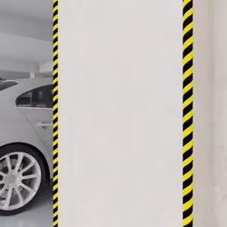 Ces protections d'angle pratiques aident à prévenir les blessures dues aux collisions et protègent les bords des piliers, des ...