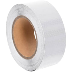 Vidaxl - Bande réfléchissante Blanc 5 cmx20 m pvc