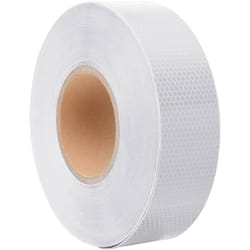 Vidaxl - Bande réfléchissante Blanc 5 cmx50 m pvc