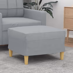 Ajoutez instantanément une touche moderne à votre décoration intérieure avec ce tabouret confortable et stable ! Tissu durabl ...