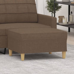 Vidaxl - Repose-pied Marron 70x55x41 cm Tissu