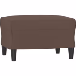 Ajoutez instantanément une touche moderne à votre décoration intérieure avec ce tabouret confortable et stable ! Similicuir d ...