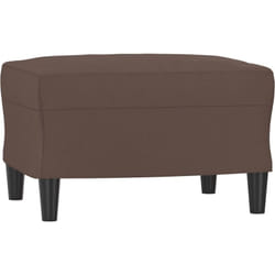 Vidaxl - Repose-pied Marron 60x50x41 cm Similicuir