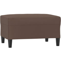 Vidaxl - Repose-pied Marron 70x55x41 cm Similicuir