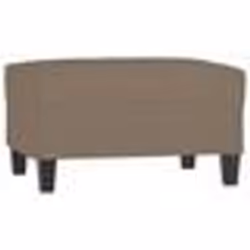 vidaXL Repose-pied Taupe 70x55x41 cm Tissu