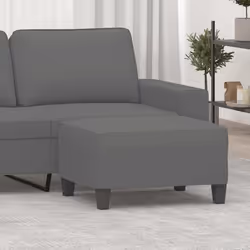 Ajoutez instantanément une touche moderne à votre décoration intérieure avec ce tabouret confortable et stable ! Microfibre r ...