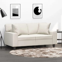 vidaXL Coussins décoratifs Crème - 40x40 cm