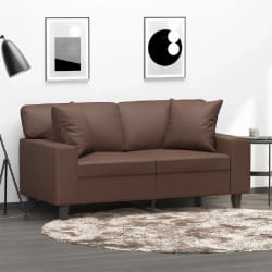 VidaXL Coussins Marron