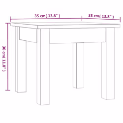 VidaXL 814221 Table à café, latérale et de salon - Vue supplémentaire 7