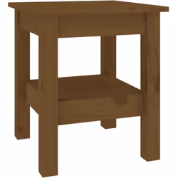Ajoutez une touche d'élégance à votre décoration intérieure avec cette élégante table basse en bois. Bois de pin massif : le  ...