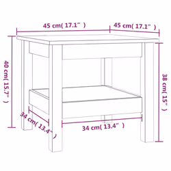 VidaXL 814265 Table à café, latérale et de salon - Vue supplémentaire 7