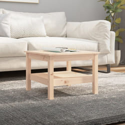 Vidaxl - Table basse 55x55x40 cm Bois massif de pin