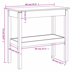 VidaXL 814305 Table à café, latérale et de salon - Vue supplémentaire 7