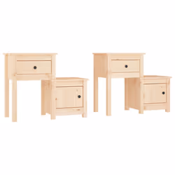 VidaXL 814540, Bois de pin, 795 mm, 380 mm, 655 mm, 2 pièce(s)