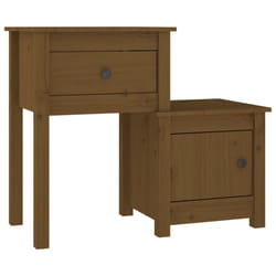 VidaXL 814545 Table de nuit et table de chevet Marron
