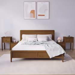 VidaXL 814546 Table de nuit et table de chevet Marron