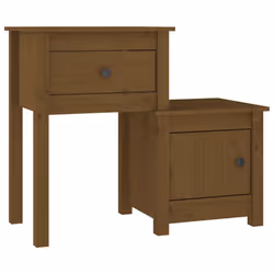 VidaXL 814546 Table de nuit et table de chevet Marron