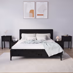VidaXL 814548 Table de nuit et table de chevet Noir