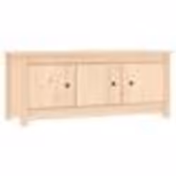 vidaXL Armoire à chaussures 110x38x45,5 cm Bois de pin massif