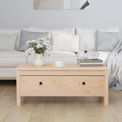 Vidaxl - Table basse 100x50x40 cm Bois massif de pin