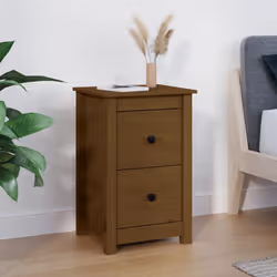 VidaXL 820952 Table de nuit et table de chevet Marron