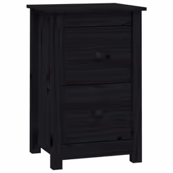 VidaXL 820954, Noir, Bois de pin, 400 mm, 350 mm, 615 mm, 1 pièce(s)