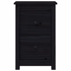 VidaXL 820955 Table de nuit et table de chevet Noir