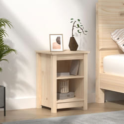 Vidaxl - Table de chevet 40x35x55 cm Bois de pin solide