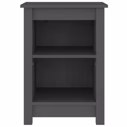 VidaXL 820960 Table de nuit et table de chevet Gris