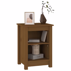 VidaXL 820962 Table de nuit et table de chevet Marron - Vue supplémentaire 5