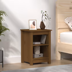 VidaXL 820963 Table de nuit et table de chevet Marron