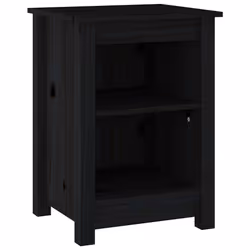 VidaXL 820964, Noir, Bois de pin, 400 mm, 350 mm, 550 mm, 1 pièce(s)