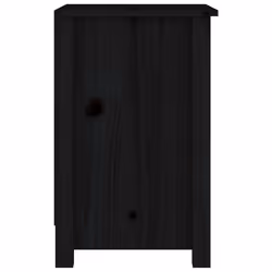 VidaXL 820964 Table de nuit et table de chevet Noir - Vue supplémentaire 4
