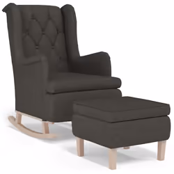 VidaXL 3121273, Tissu, Gris, mousse, 520 mm, 520 mm, 420 mm