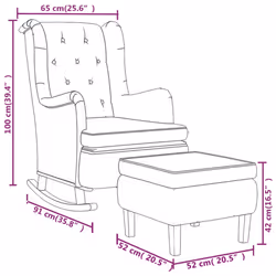 VidaXL 3121273 fauteuil - Vue supplémentaire 7