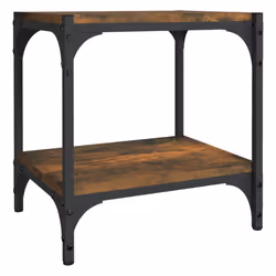 VidaXL 819334, Bois, Bois, Acier, 800 mm, 330 mm, 410 mm, 1 pièce(s)